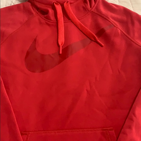 Nike Tops - Pinkish red bike hoodie